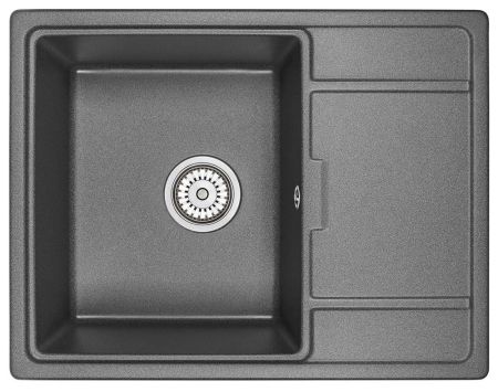 Кухонная мойка Granula 6503, ГРАФИТ, артикул 6503, ГРАФИТ