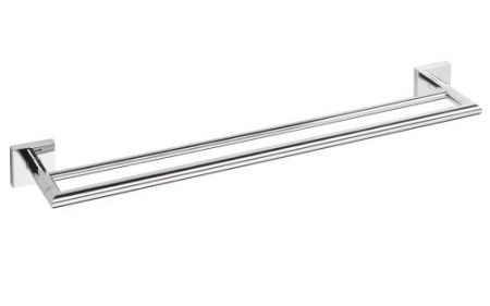 Полотенцедержатель Beta двойной  650x55x110мм, хром, артикул 132204052