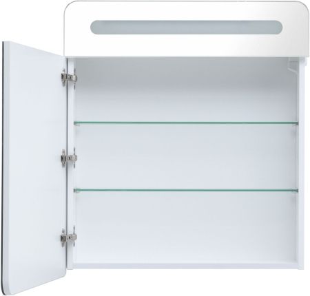 Зеркальный шкаф Aquanet Лукка 70 белый