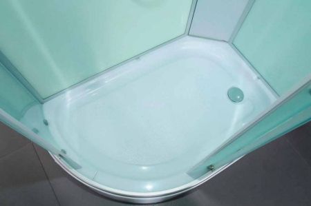 Душевая кабина Erlit Comfort ER3512PR 120x80 задняя стенка Белая стекло матовое, артикул ER3512PR-C3