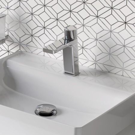 Смеситель для умывальника EXCELLENT Krotos AREX.8001CR (хром), артикул AREX.8001CR