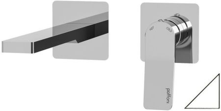 Смеситель для раковины Paffoni Tilt TI105BO70 (с внутренней частью), артикул TI105BO70