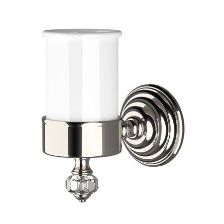 Devon Gemstone Стакан подвесной. цвет держателя  никель блестящий, артикул GEM703NK