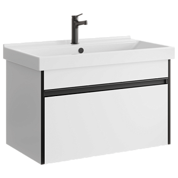 "Urban" тумба под умывальник, цвет белый, URB0108W, ТМ «AQWELLA»