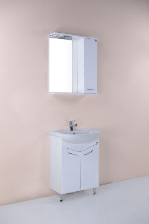 Тумба Onika Лада 60 напольная, белая (ум. Эллада 60), артикул 106002