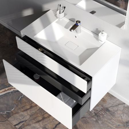 M50AFHX1003WM Inspire V2.0, База под раковину, подвесная, 100 см, 3 ящика, push-to-open, белый матов, артикул M50AFHX1003WM