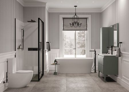 Ванна из искусственного камня Allen Brau Solid Stone Krion Neo 170x80 2.35001.21