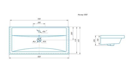 Тумба "Юта 100 Z2", Люкс белая, Фостер 100, артикул SD-00000908