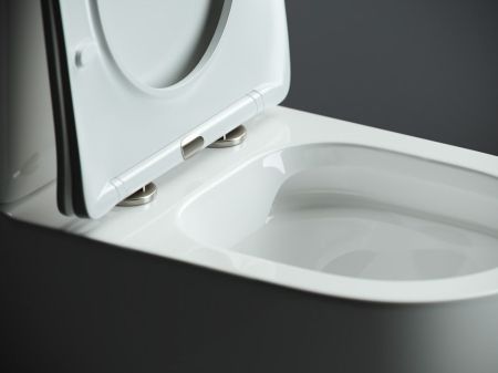 Напольная пристенная чаша унитаза MIA Rimless, артикул CN1801-B