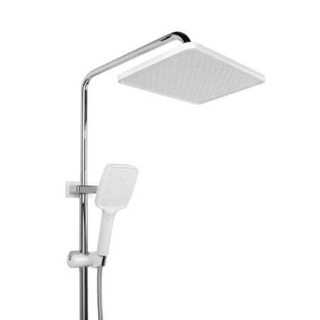 Душевая система Fixsen WAVE FX-9400, белая+хром, артикул FX-9400