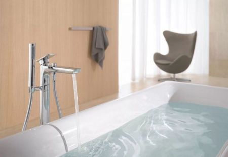 Смеситель для ванны Kludi E2 495900575 Хром