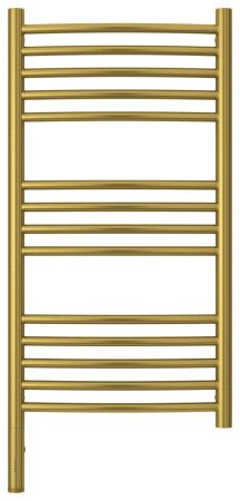 Полотенцесушитель электрический "БОГЕМА 3.0" 800х400 / МЭМ левый (Состаренная латунь)