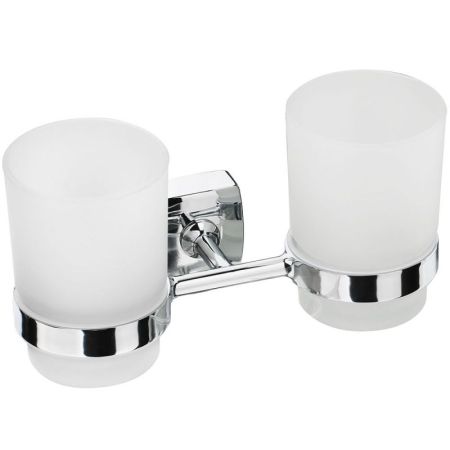 Двойной держатель стакана настенный "Keiz", артикул K039