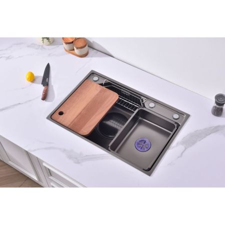 Мойка для кухни Fmark FSC7846Q, сатин