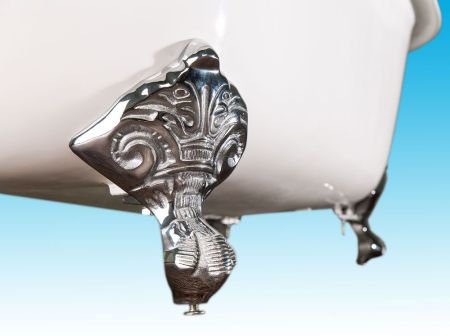 ВАННА чуг. ELEGANSA "GRETTA"  IRON FEET сhrome