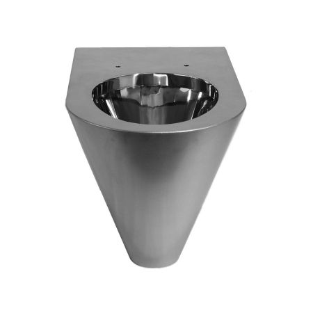 Унитаз подвесной без бака антивандальный Тругор УПббА, сатин, артикул УПббА