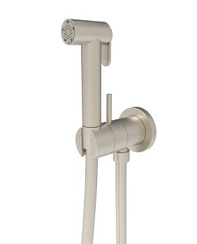 Гигиенический душ со смесителем Graffio Stella KSPAT101-07NS, брошированный никель