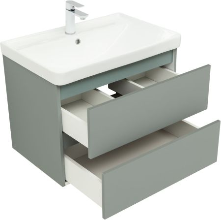 Тумба под раковину Aquanet Вега 2.0 70 мисти грин, артикул 00337960