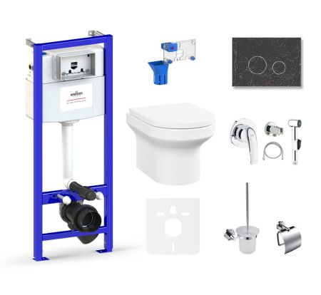 Комплект 10 в 1 Lavinia Boho Grance Hill Rimless 75110794, премиум с каменной клавишей, артикул 75110794