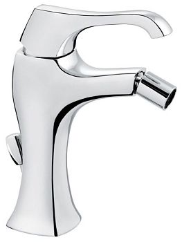 Emmevi Ares, однорычажный смеситель для биде с донным клапаном, цвет зачищенное золото