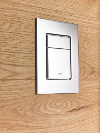 Панель смыва для унитаза GROHE Skate Cosmopolitan, размер S, хром (37535000), артикул 37535000