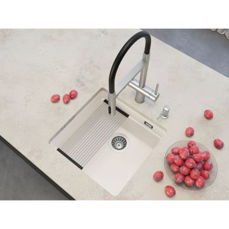 Кухонная мойка Grandex Aqua Comfort 500101, белый