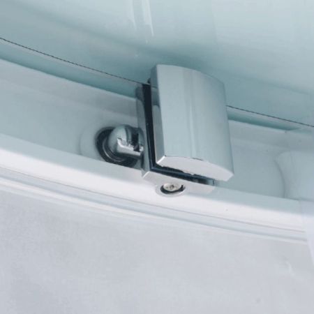 Душевая кабина Orans EW-113 100x100 с гидромассажем профиль Белый задние стенки Белые, артикул EW-113