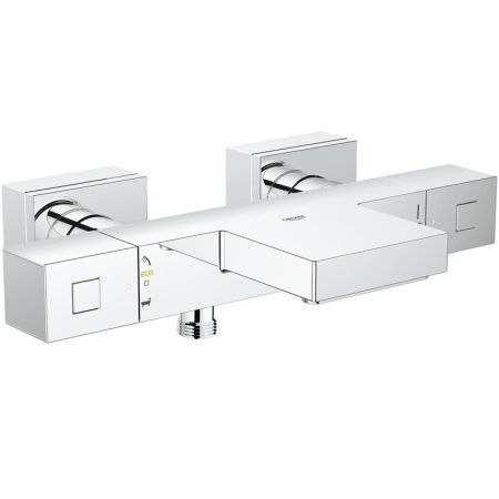 Термостат для ванны с душем GROHE GROHTHERM CUBE 34497000 (хром, L-17,4), шт, артикул 34497000