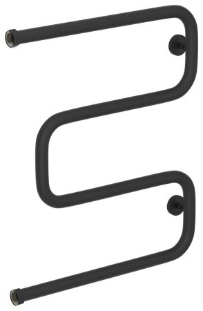 Полотенцесушитель водяной Ш-обр. 600х500 Н. Г. 1" (МУАР Темный Титан (РЕ-64)), артикул 15-0014-6050