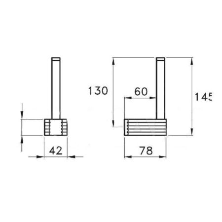 Stella Casanova Держатель запасного рулона туалетной бумаги, подвесной 1035 цвет: хром, артикул CS 10016 CR00