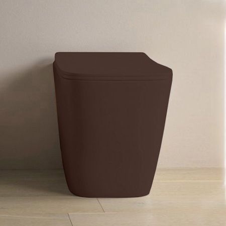 Artceram A16 Унитаз напольный Rimless 36х52 см, цвет cocoa, артикул ASV004 39 00