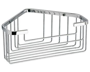 Gedy, решётка угловая 1-уровневая (20х15,1хh8), цвет хром