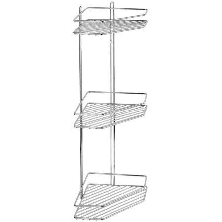 Полка корзина Fora P 23 угловая Хром