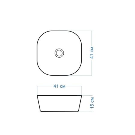Раковина чаша Maretti FL13NS27-844, белая, артикул FL13NS27-844