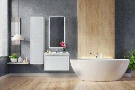 GIUBILEO Шкаф подвесной с двумя распашными дверцами с доводчиками, с двумя полками, универсальный, Bianco Lucido, 400x300x1500, GIUBILEO-1500-2A-SC-BL, артикул GIUBILEO-1500-2A-SC-BL