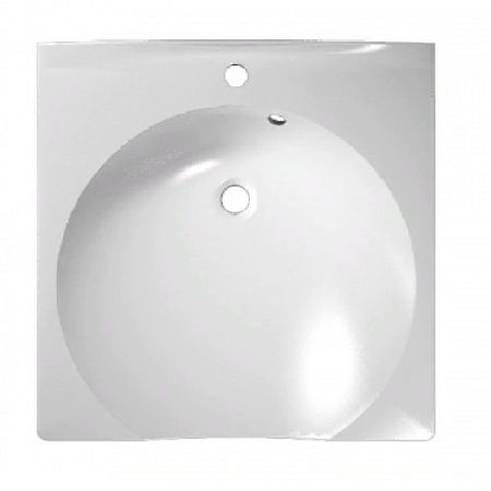 Раковина Florentina Виктория 60 на стиральную машину Белая, артикул Виктория