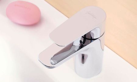 Смеситель для раковины  JACOB DELAFON ALEO E72275-4-CP (хром, L-9,8 H-8,6), шт, артикул E72275-4-CP