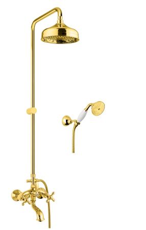 Душевая система Fiore MARGOT 26OO0615, золото, артикул 26OO0615