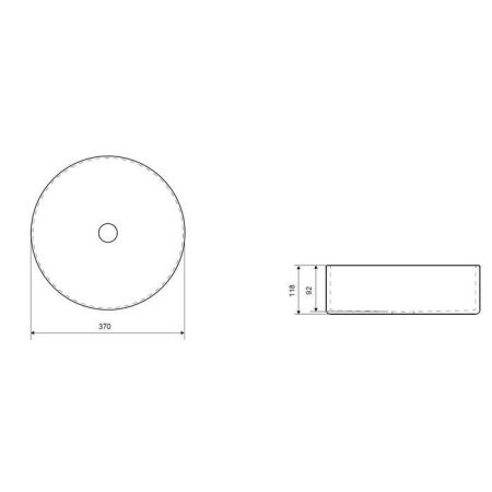Умывальник EXCELLENT Ovia, артикул CEAC.2501.WH