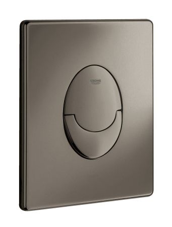 Панель смыва для унитаза GROHE Skate Air, вертикальный монтаж, темный графит глянец (38505A00), артикул 38505A00