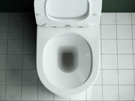 Напольная пристенная чаша унитаза STAR Rimless, артикул CN1904-B