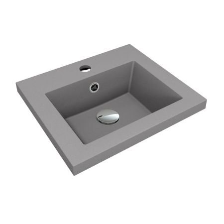 Раковина Florentina Анита 40 см 10.150.00400.307, серый шёлк, артикул 10.150.00400.307