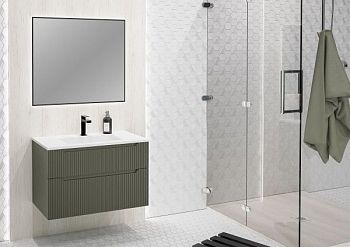 Комплект мебели IBX FORTUNA, 800 мм, цвет шалфей матовый лак