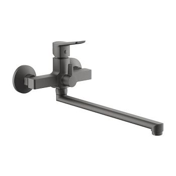 Смеситель для ванны BELZ B22715-3, оружейная сталь