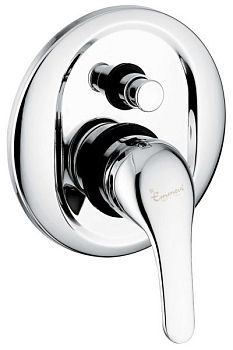 Emmevi Winny, смеситель внутристенный на 2 выхода, цвет хром