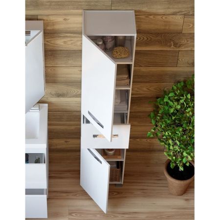 Шкаф пенал Vigo Plaza 40 Белый