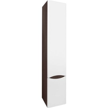 Шкаф пенал AM.PM Like 35 R M80CHR0356VF подвесной Белый/венге Шкаф пенал AM.PM Like 35 R M80CHR0356VF подвесной Белый/венге