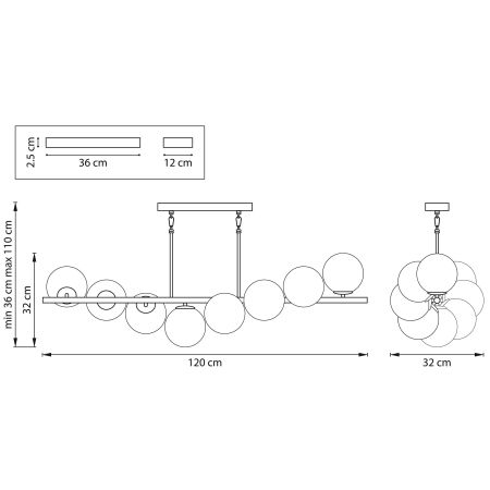 Люстра потолочная Croco Lightstar 815183