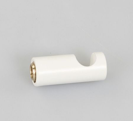 Stil Haus Hashi, крючок одинарный, цвет белый матовый, артикул HS13(24)