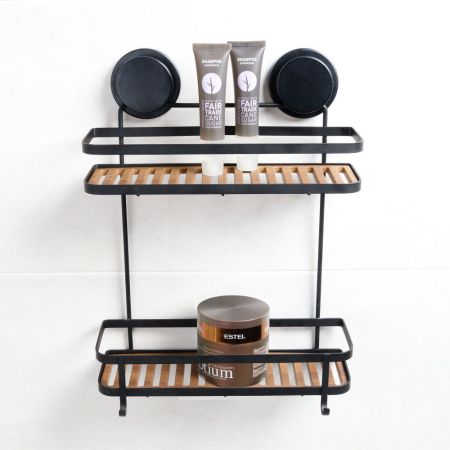 Полка металличеcкая FIXSEN MAGIC  FX-930B-2, черный